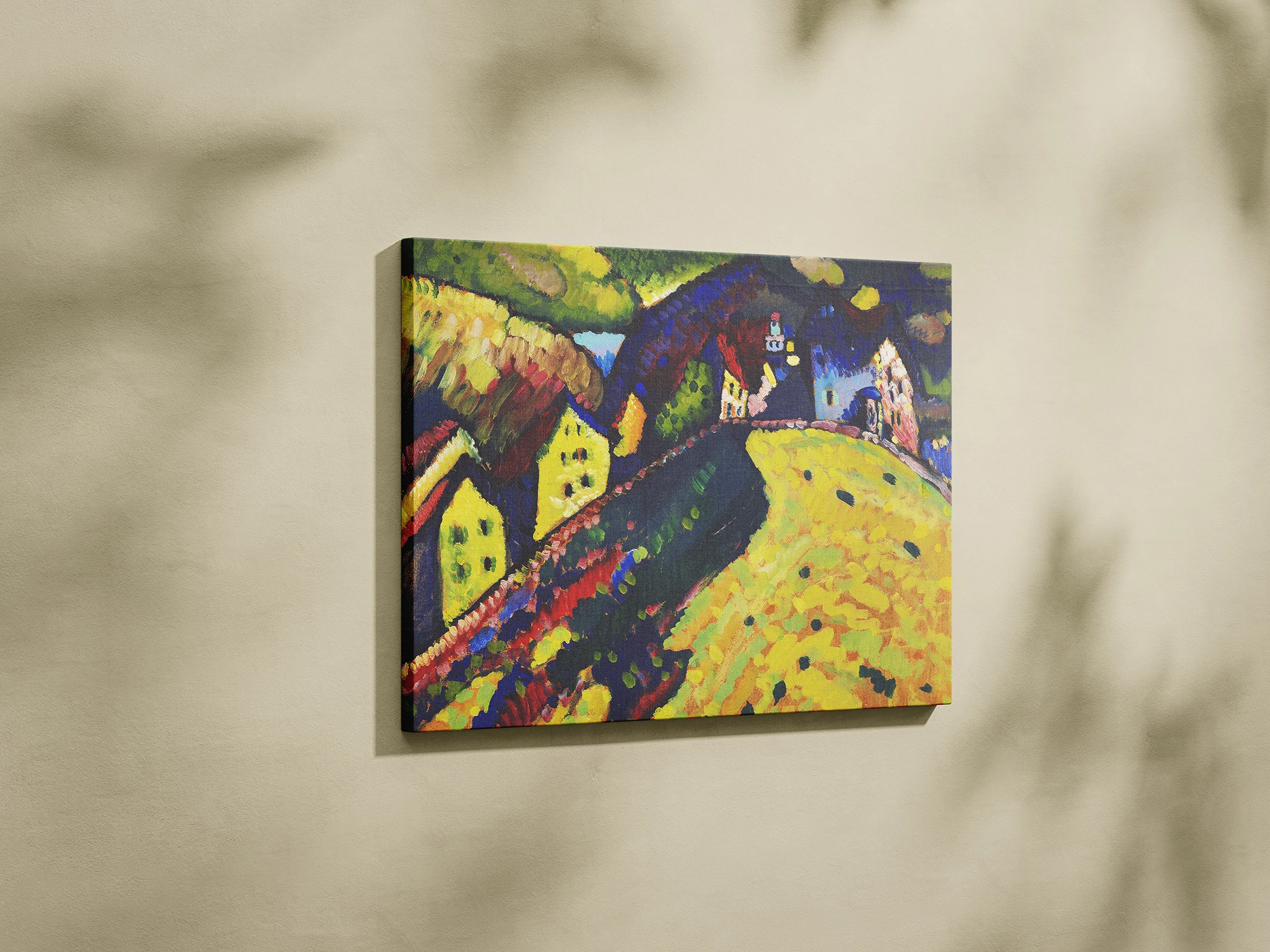 Վասիլի Կանդինսկի — Տեսարան Մյուրնաուում